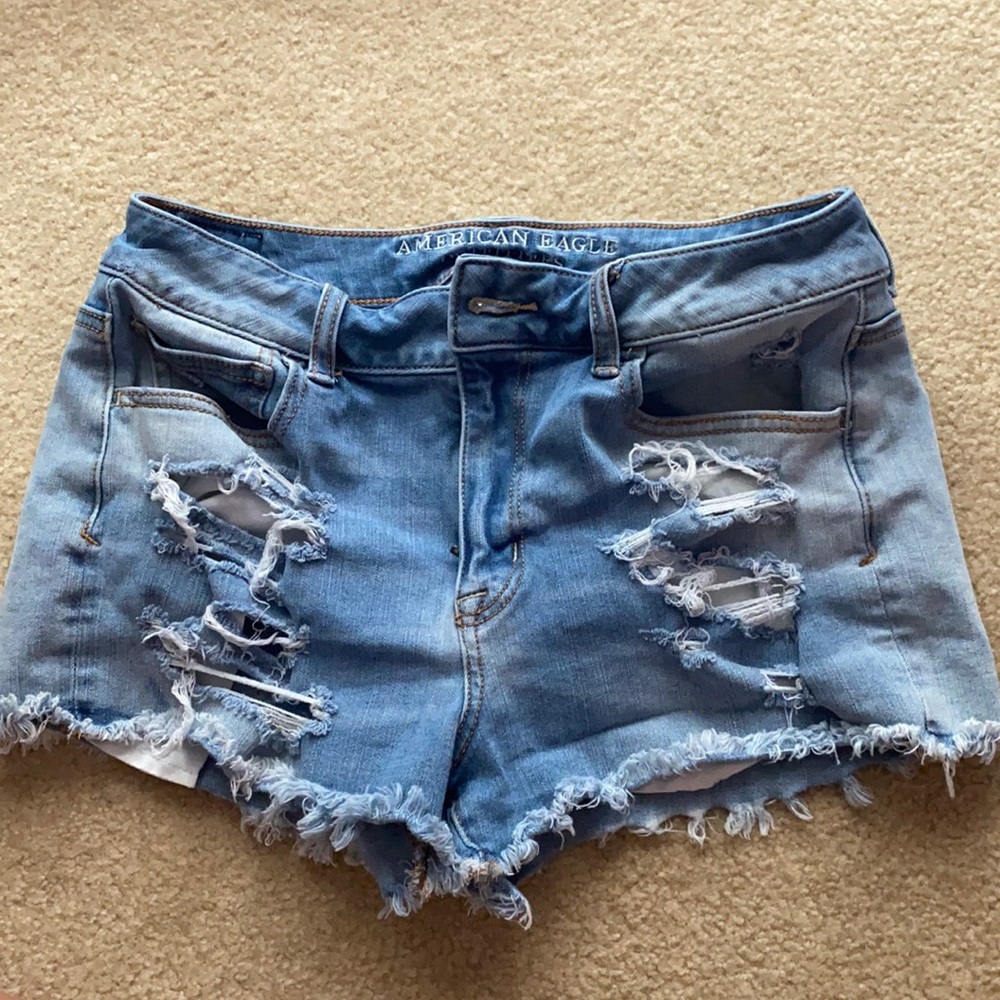 American eagle jean shorts
